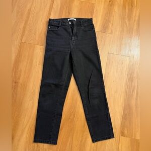 Zara Black Denim Jeans